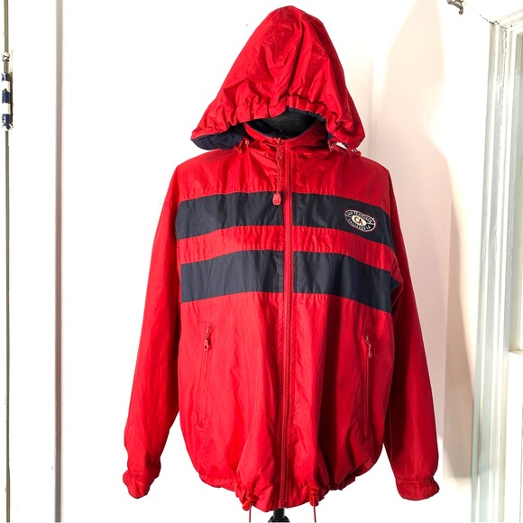 Reversible San Francisco Red Vintage Full Zip Jacket - Picture 9 of 16